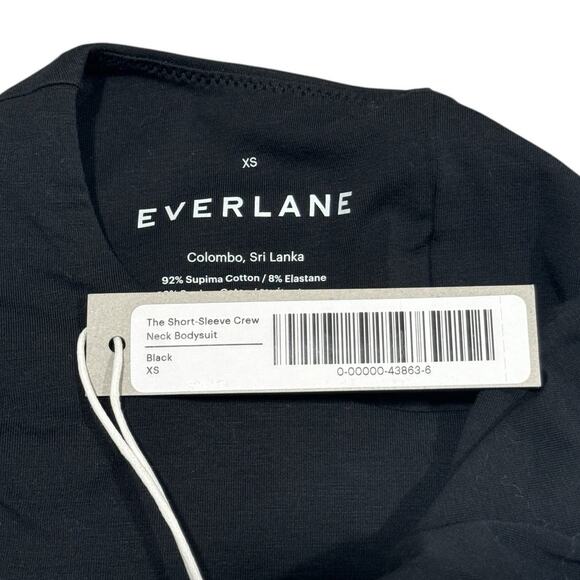 NWT! Everlane The Short-Sleeve Crew Neck Bodysuit - Size XS - Picture 8 of 8